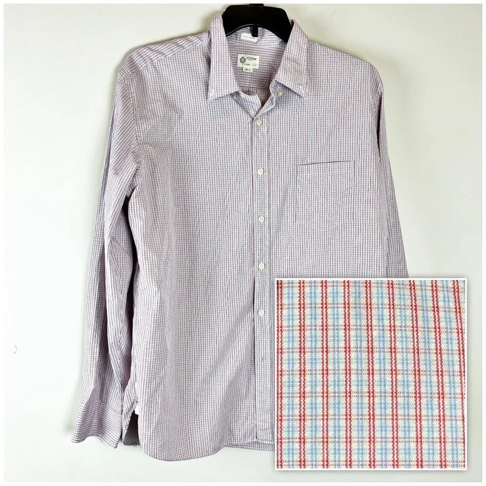 2/$14 J Crew Cotton Button-Down Shirt XL